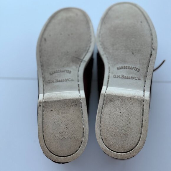 G.H. Bass Hampton Core 2 Leather Boat Shoes Brown Men’s Size 11M - Picture 5 of 5